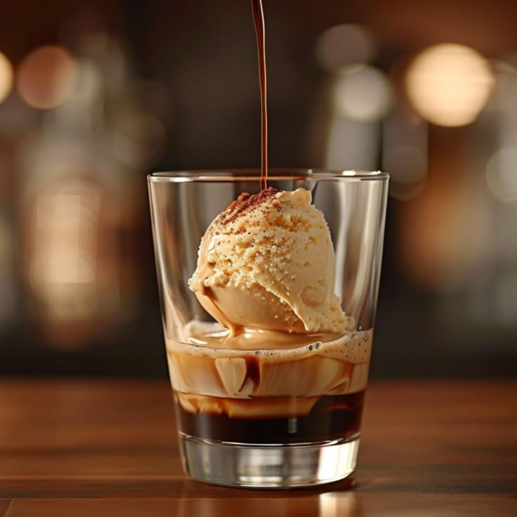 Vanilla Affogato Latte